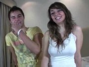 Fucking with my teen stepsister Miriam Prado with very big tits   4/16