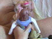 Funny idea from BJ Queen Sylvia Chrystall.Cockboy&Barbie. The Lone Rider I. 2/16