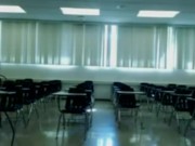 Brunette caugh in public class room 2/16