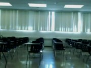 Brunette caugh in public class room 6/16