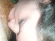 Masturbating before I suck my man off 14/16