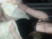 Masturbating before I suck my man off 8/16