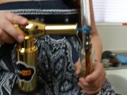 Quickie w/Daisy Dabs 4:  latina gets pounded in kitchen and facial 1/16