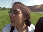 Public Blowjob and Facial 16/16