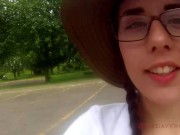 Public Sex with Creampie at the Park 3/16