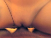 Thick Cock Fucks Tight Pussy Creampie 14/16