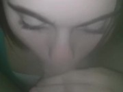 BF cums in my mouth after sexy blowjob ;) 7/16