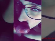 Worshiping His Cock ;) Sexy Snapchat Saturday - February 20th 2016 13/16