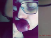 Worshiping His Cock ;) Sexy Snapchat Saturday - February 20th 2016 14/16