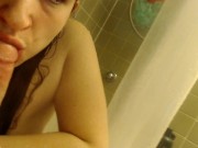 Shower fun, bj, pov, AMAZING, pregnant 11/16