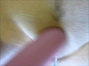 Contest Winner Pick - Hairy Pussy Close UP Lip Masturbation 15/16