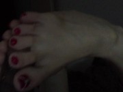 Japanese GF Toe Griped The Tip Footjob 11/16