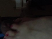 Japanese GF Toe Griped The Tip Footjob 7/16