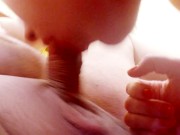 Amateur russian girl fire fox show her boobs, pussy and then sucking cock 13/16