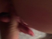 getting fucked good and finishing with cum all over me 9/16