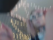 pink haired schoolgirl pov bj and reverse riding with glasses and pigtails 12/16