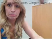 Ginger Banks First Time in Library 3/16