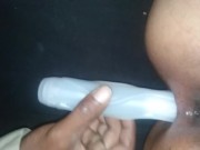 Ass stretching with my toy 4/16