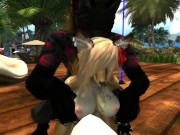 The Dance On The Beach ( Furry / Yiff ) 15/16