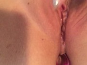 Orgasm with butt plug and fingers Super Wet 8/16