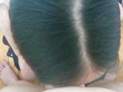 Sister Sakura'chan sucks it deep and swallows 4/16