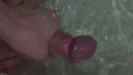 Gay undewater sex - Handjob underwater / sexy teen boy jerking off in bath part 2 / big dick