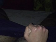 Horny!! & masturbating! With lots of cum in the end! 3/16