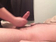 Wife gives husband ruined handjob 4/16