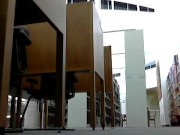 Ginger Banks full naked with dildo in public library