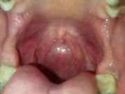 VERY sexy redhead's large open throat } Giantess Vore { Huge Mouth POV 11/16