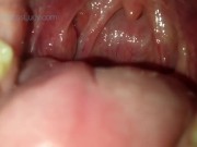 VERY sexy redhead's large open throat } Giantess Vore { Huge Mouth POV 12/16