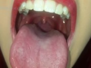 VERY sexy redhead's large open throat } Giantess Vore { Huge Mouth POV 13/16