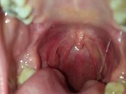 VERY sexy redhead's large open throat } Giantess Vore { Huge Mouth POV 5/16