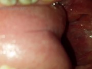 VERY sexy redhead's large open throat } Giantess Vore { Huge Mouth POV 7/16