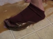 Goddess Dee Feet Stuck (Socks Peeled Off) 12/16