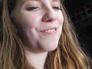 Harper Cums on Great Big Bad Dragon Dick LIVE! 2/16