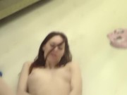 Masturbating before the mirror 15/16