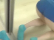 Masturbating before the mirror 2/16