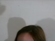 Sexy Tiny Blowjob To Doggy with Cumshot! Unedited! POV! 1/16