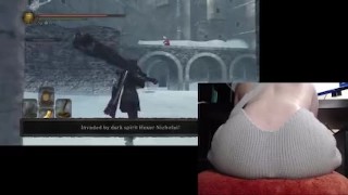 Sweet Cheeks Plays Dark Souls 2 DLC (Part 7) - RedTube