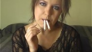 Smoking gun nude clip - Dual cigarette smoking fetish - alhana winter - rottenstar vintage clip