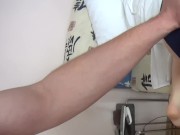 Horny wife gives an extremely sloppy head + receives a creampie from behind 14/16