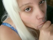 I Dressed Up to Suck His Cock and He Came On My Wig 7/16