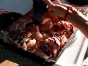 Naked Red Head Cooks Delicious Chicken 15/16