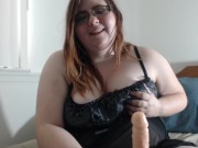 BBW Girlfriend Skype Tease 8/16