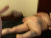 Holo Gets Her Butt Cherry Popped and then Lawrence Cums Hard in Her Pussy 12/16