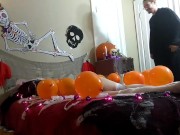 Halloween2017 Perfect Blonde MILF Makes Him Skip the Halloween Party! 1/16