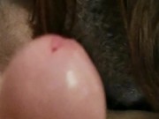 I cannot resist her loud moaning - POV cock in pussy play 7/16