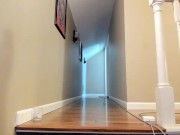 Marley full body shots walking in heels while oiled up 15/16