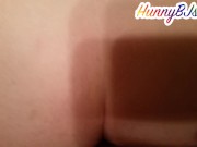 Using all of her during a quickie - Hunny loves when I cum in her ass 15/16